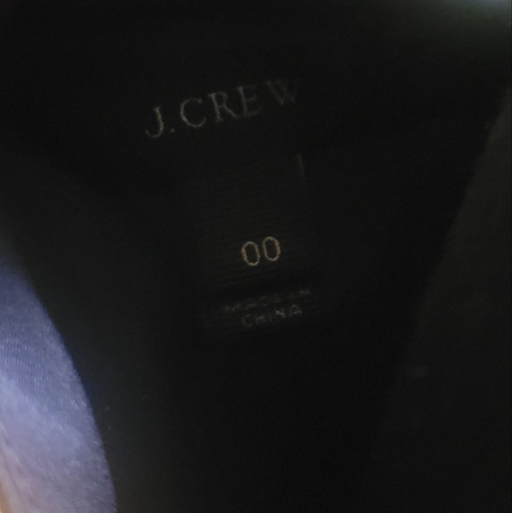 J.CREW Factory Navy Blue Twist Back Shift Dress. - Picture 7 of 9